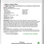 laxat sttrong back pot picture with kosher, gmp, vegan stamps and ingredients