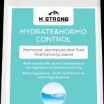 HYDRATE&HORMO CONTROL health supplement picture to help women with excess fluids during menstrual cycle and cellulite
