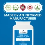 M STRONG Probi-Max Strong Flora probiotic made by GMP and ISO certified manufacturer with halal certification