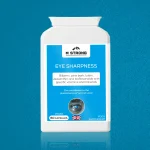 M STRONG Eye Sharpness supplement with lutein, zeaxanthin and zinc to support normal vision and eye health