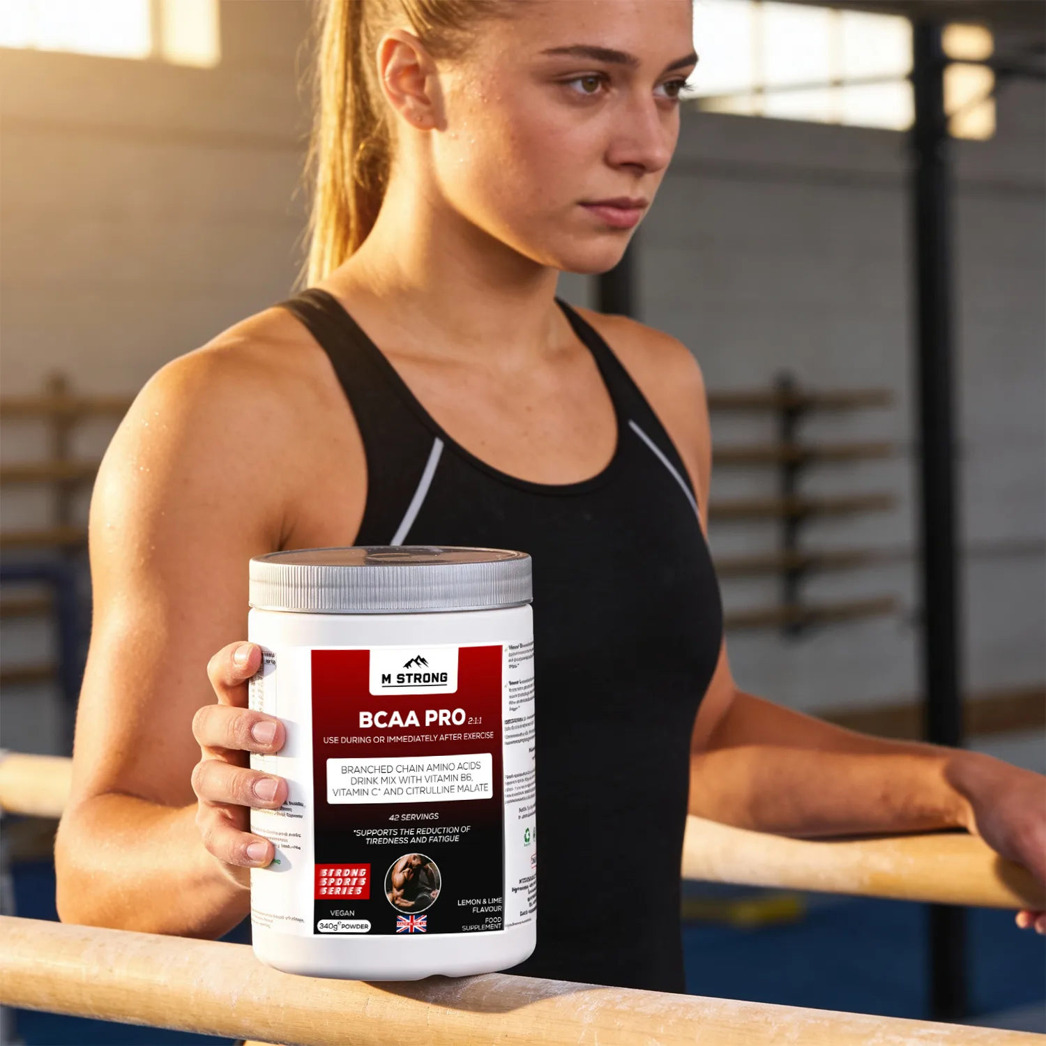 M STRONG BCAA PRO for muscle growth and recovery