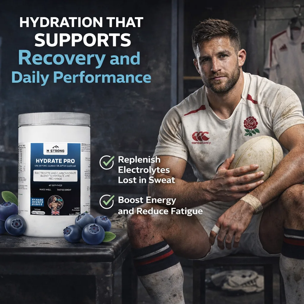 M STRONG HYDRATE PRO FOR RECOVERY AND PERFORMANCE