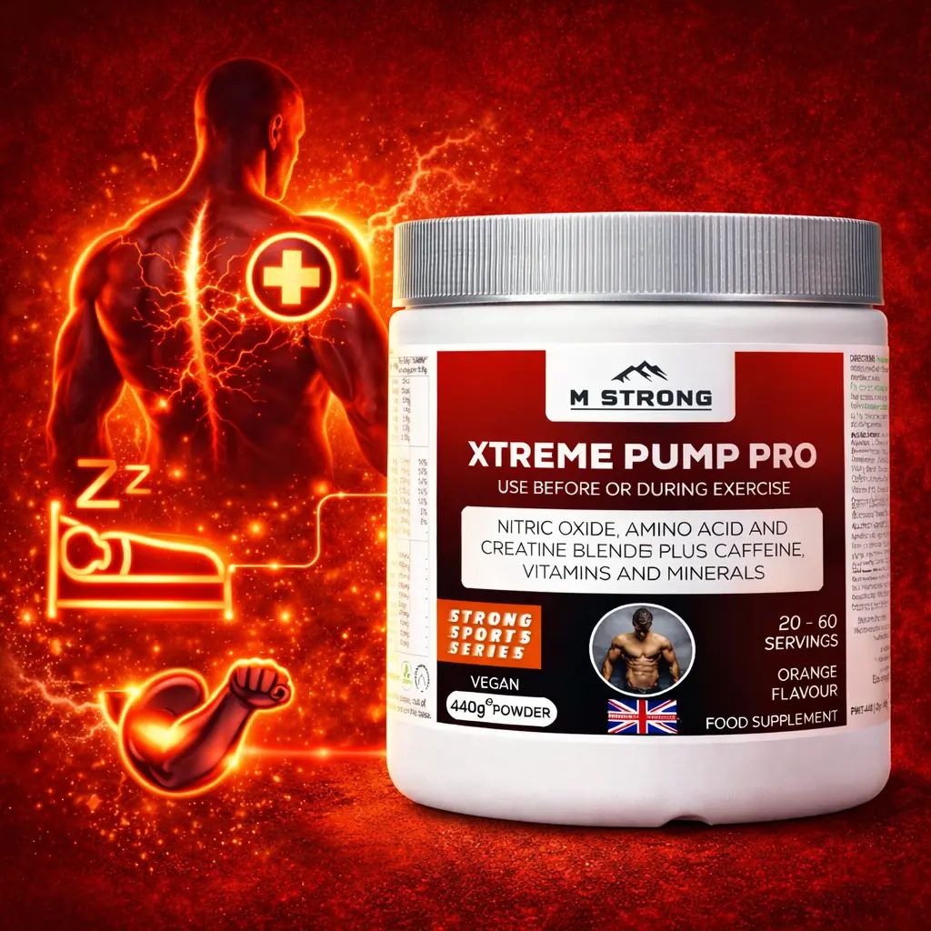 Extreme Pump Pro supporting muscle recovery, reducing soreness, and promoting faster post-workout repair for athletes and active individuals.